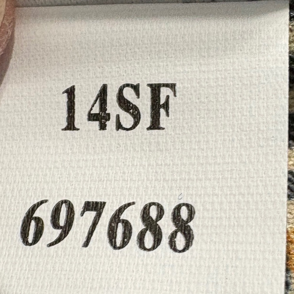 Orvis Mens Navy Blue 100% Wool Full Zip Shooting Cardigan Sweater XL 697688 - Picture 6 of 6